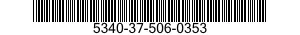5340-37-506-0353 BAR,LATCH 5340375060353 375060353