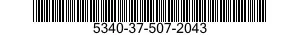 5340-37-507-2043  5340375072043 375072043