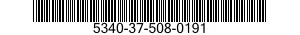 5340-37-508-0191  5340375080191 375080191