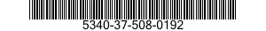 5340-37-508-0192  5340375080192 375080192