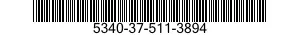 5340-37-511-3894 BRACKET,ANGLE 5340375113894 375113894
