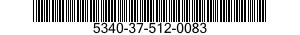 5340-37-512-0083 HANDLE,BOW 5340375120083 375120083