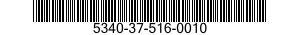 5340-37-516-0010 PLATE,MOUNTING 5340375160010 375160010