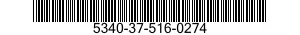 5340-37-516-0274 BRACKET SET,ANGLE 5340375160274 375160274