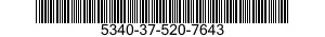 5340-37-520-7643 STOP,TRACK 5340375207643 375207643