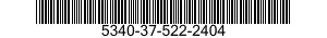5340-37-522-2404 BRACKET,MULTIPLE ANGLE 5340375222404 375222404