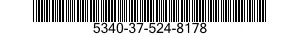 5340-37-524-8178 LOCKING PLATE,NUT AND BOLT 5340375248178 375248178