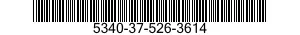 5340-37-526-3614 BRACKET,MOUNTING 5340375263614 375263614