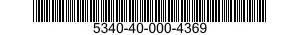 5340-40-000-4369 CLAMP,LOOP 5340400004369 400004369