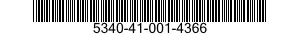 5340-41-001-4366 BRACKET,MOUNTING 5340410014366 410014366
