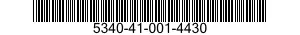 5340-41-001-4430 BRACKET,MOUNTING 5340410014430 410014430