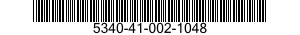 5340-41-002-1048 BRACKET,ANGLE 5340410021048 410021048