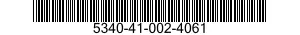5340-41-002-4061 BRACKET,MOUNTING 5340410024061 410024061