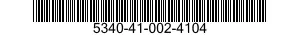 5340-41-002-4104 BRACKET,MOUNTING 5340410024104 410024104