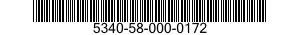 5340-58-000-0172 STRAP,WEBBING 5340580000172 580000172