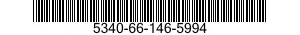 5340-66-146-5994 SEAL,NONMETALLIC SPECIAL SHAPED SECTION 5340661465994 661465994