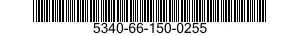 5340-66-150-0255 CASTER,SWIVEL 5340661500255 661500255