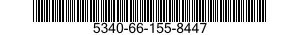 5340-66-155-8447 CLAMP,BLOCK,SECTION 5340661558447 661558447