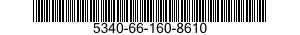 5340-66-160-8610 BRACKET,ANGLE 5340661608610 661608610