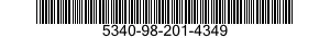 5340-98-201-4349 PLATE,MENDING 5340982014349 982014349