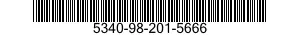 5340-98-201-5666 BRACKET,ANGLE 5340982015666 982015666