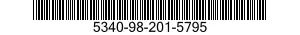 5340-98-201-5795 LOCKING PLATE,NUT AND BOLT 5340982015795 982015795