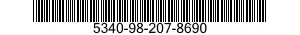 5340-98-207-8690 CLIP,RETAINING 5340982078690 982078690