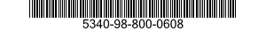 5340-98-800-0608 STRAP,RETAINING 5340988000608 988000608