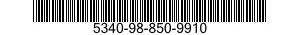 5340-98-850-9910 LEAF,BUTT HINGE 5340988509910 988509910