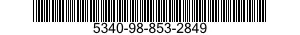 5340-98-853-2849 PLUG,EXPANSION 5340988532849 988532849