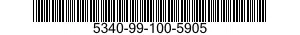 5340-99-100-5905 RING,RETAINING 5340991005905 991005905