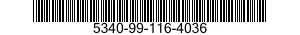 5340-99-116-4036  5340991164036 991164036