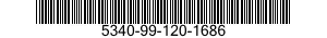 5340-99-120-1686 CLIP,SPRING TENSION 5340991201686 991201686