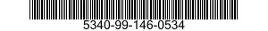 5340-99-146-0534 BRACKET,ENGINE ACCESSORY 5340991460534 991460534