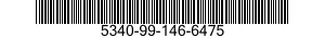 5340-99-146-6475 BRACKET,ANGLE 5340991466475 991466475