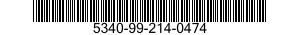 5340-99-214-0474 BRACKET,ANGLE 5340992140474 992140474