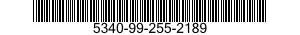 5340-99-255-2189 BRACKET,ANGLE 5340992552189 992552189