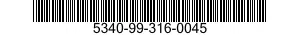 5340-99-316-0045 RETAINER,HELICAL COMPRESSION SPRING 5340993160045 993160045