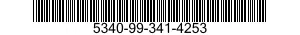 5340-99-341-4253 PLATE,STRUCTURAL,AIRCRAFT 5340993414253 993414253