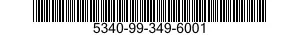 5340-99-349-6001 BRACKET,MOUNTING 5340993496001 993496001