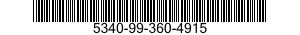5340-99-360-4915 HANDLE,BOW 5340993604915 993604915