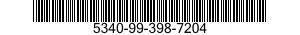 5340-99-398-7204 BRACKET,MOUNTING 5340993987204 993987204