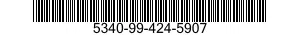 5340-99-424-5907 BRACKET,MOUNTING 5340994245907 994245907