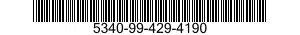 5340-99-429-4190 PLUNGER,SPRAGGING,D 5340994294190 994294190