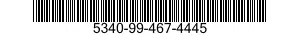 5340-99-467-4445 BRACKET,ANGLE 5340994674445 994674445