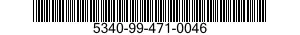 5340-99-471-0046 TIE ROD,TENSIONING,THREADED END 5340994710046 994710046