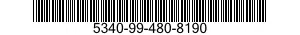 5340-99-480-8190 BRACKET,MULTIPLE ANGLE 5340994808190 994808190