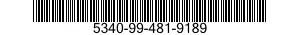 5340-99-481-9189 CYLINDER AND KEY,LO 5340994819189 994819189