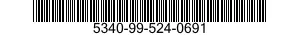 5340-99-524-0691 BRACKET,ANGLE 5340995240691 995240691