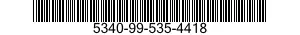 5340-99-535-4418 BRACKET,ENGINE ACCESSORY 5340995354418 995354418